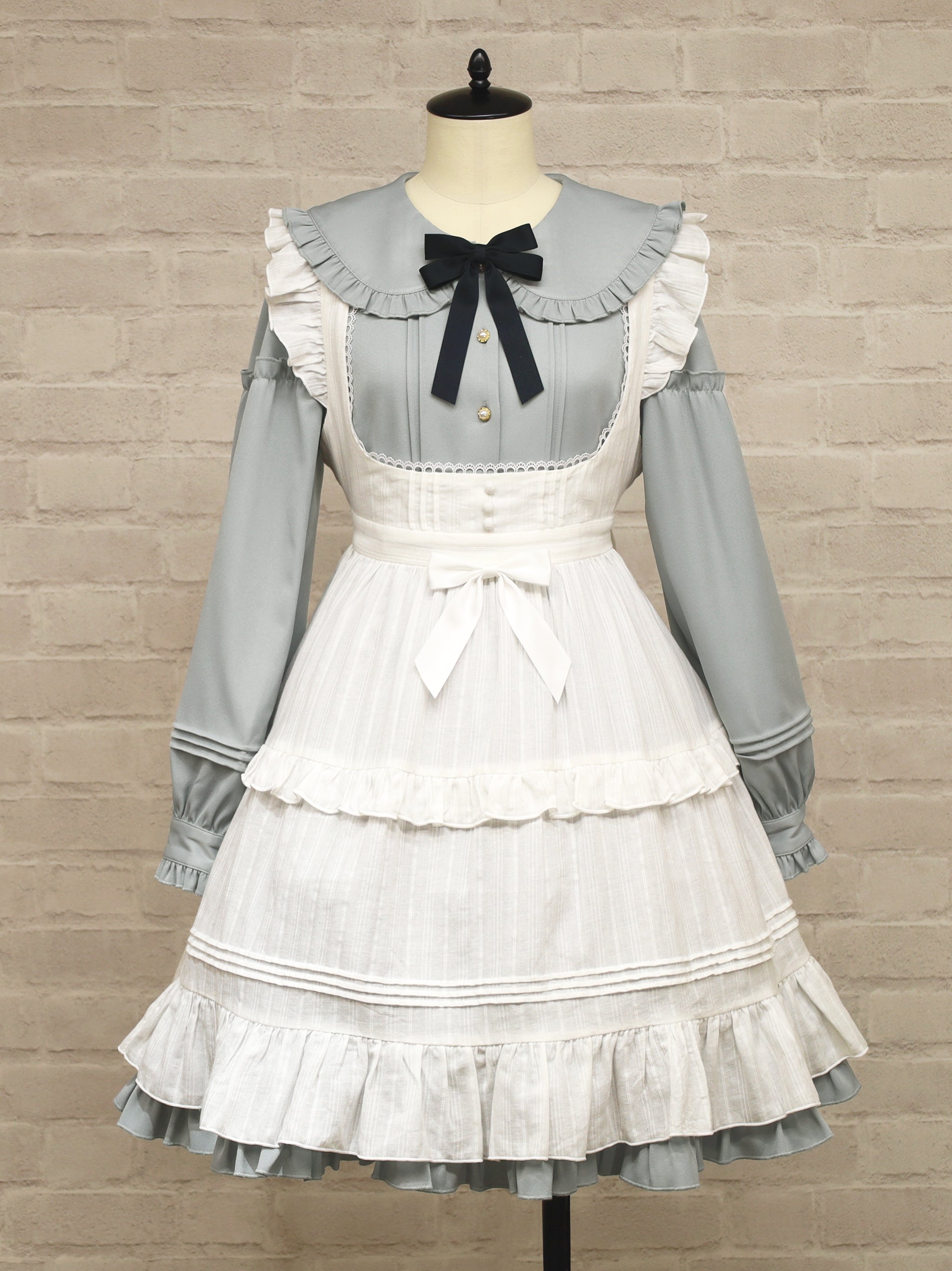 Marchen Cotton フリルエプロン – Amavel（アマベル）公式サイト