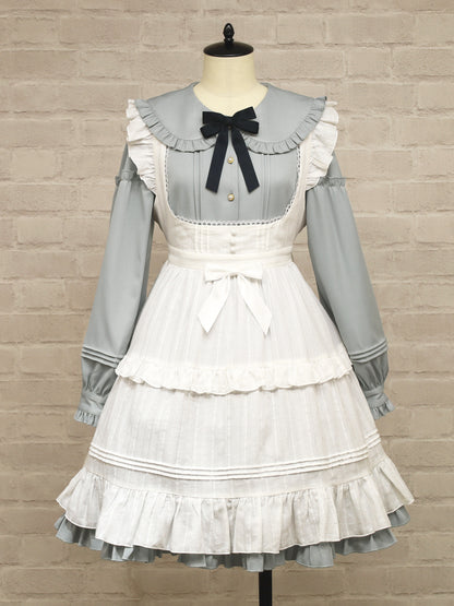 Marchen Cotton フリルエプロン ｜Amavel（アマベル）公式サイト