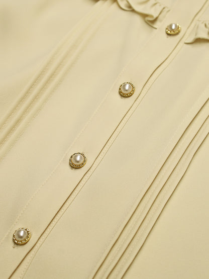 【選べるセットフェア対象】パールリボンブラウス ｜Amavel（アマベル）公式サイト