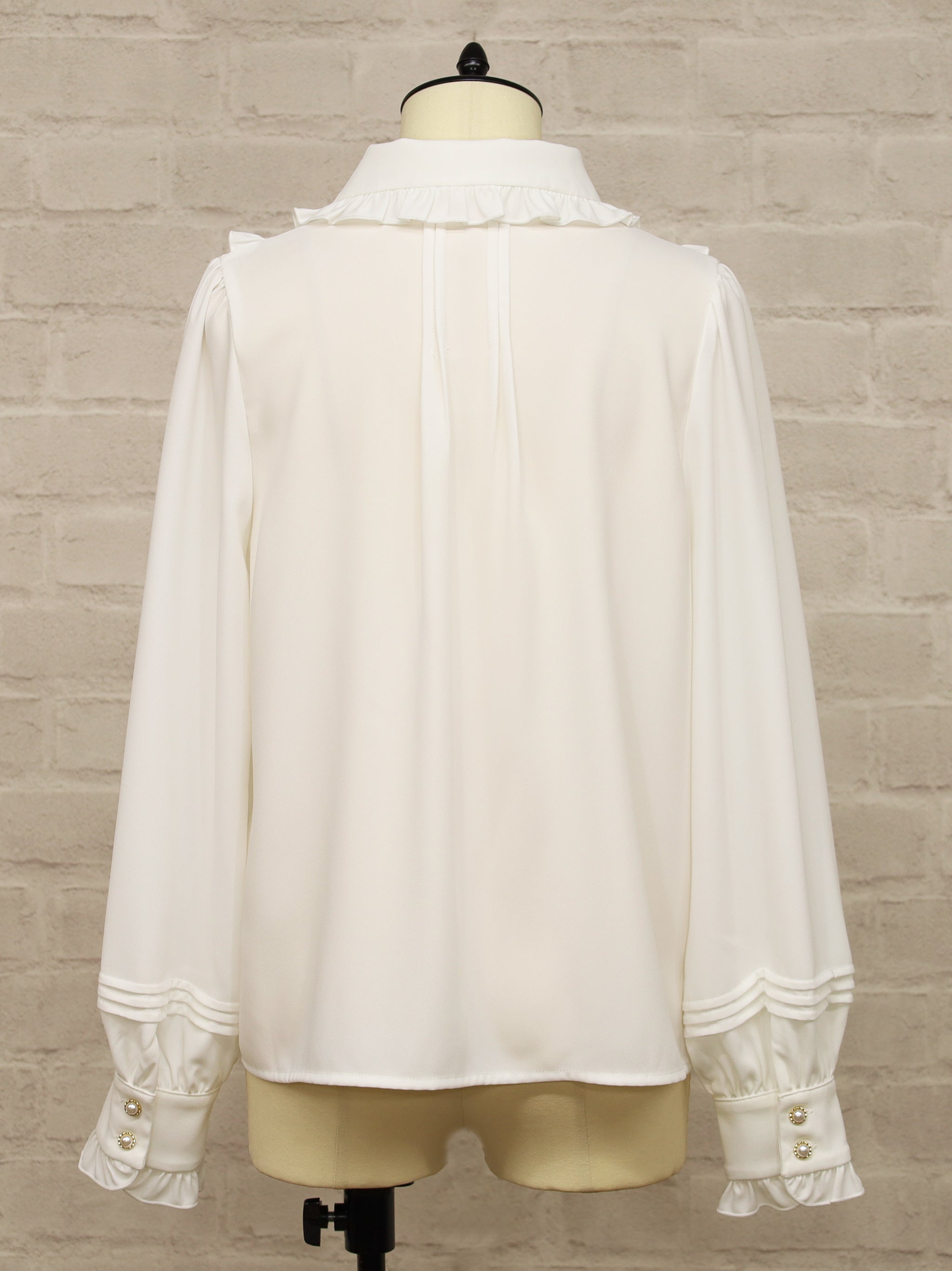 【選べるセットフェア対象】パールリボンブラウス ｜Amavel（アマベル）公式サイト