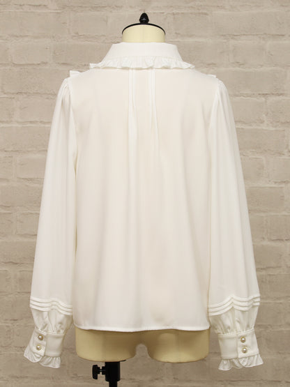 【選べるセットフェア対象】パールリボンブラウス ｜Amavel（アマベル）公式サイト