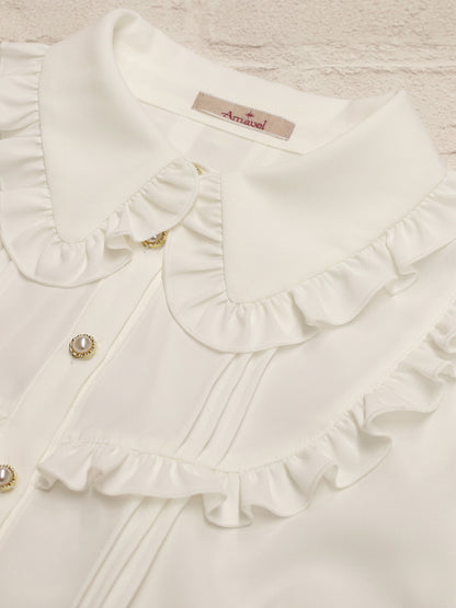 【選べるセットフェア対象】パールリボンブラウス ｜Amavel（アマベル）公式サイト