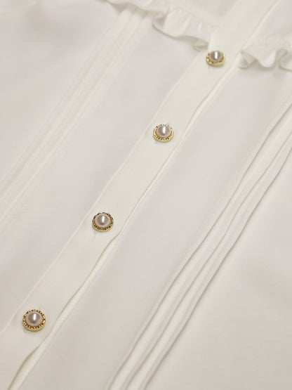 【選べるセットフェア対象】パールリボンブラウス ｜Amavel（アマベル）公式サイト