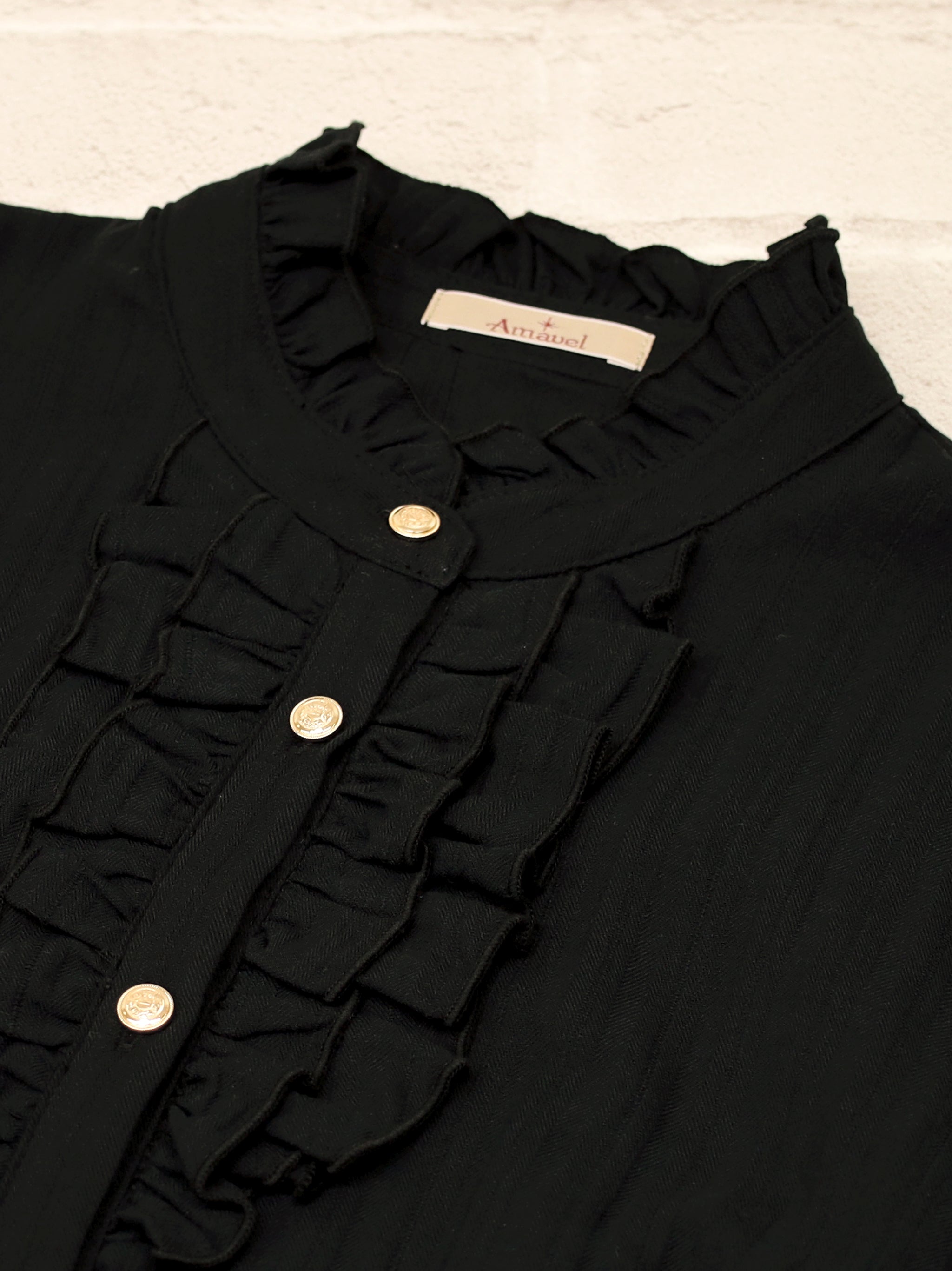 Majestic Knight フリルコットンブラウス ｜Amavel（アマベル）公式サイト