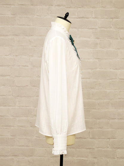 Majestic Knight フリルコットンブラウス ｜Amavel（アマベル）公式サイト