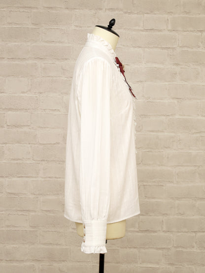 Majestic Knight フリルコットンブラウス ｜Amavel（アマベル）公式サイト