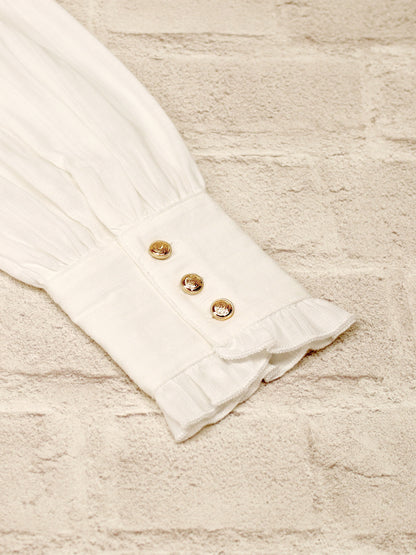 Majestic Knight フリルコットンブラウス ｜Amavel（アマベル）公式サイト