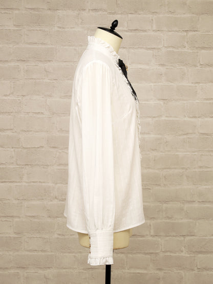 Majestic Knight フリルコットンブラウス ｜Amavel（アマベル）公式サイト