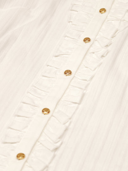 Majestic Knight フリルコットンブラウス ｜Amavel（アマベル）公式サイト