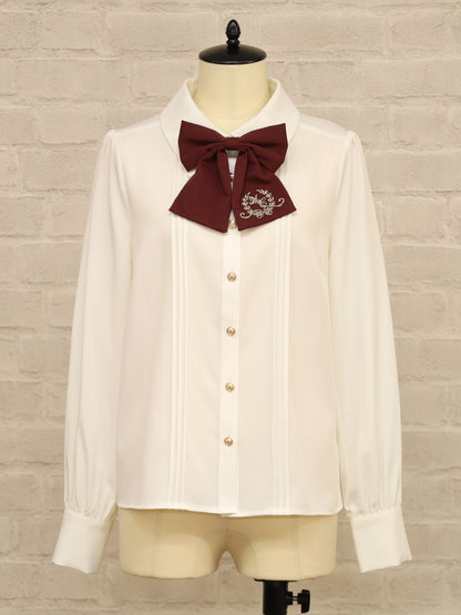 Academic Girly シャツブラウス ボルドー（Bordeaux） FREE ｜Amavel（アマベル）公式サイト