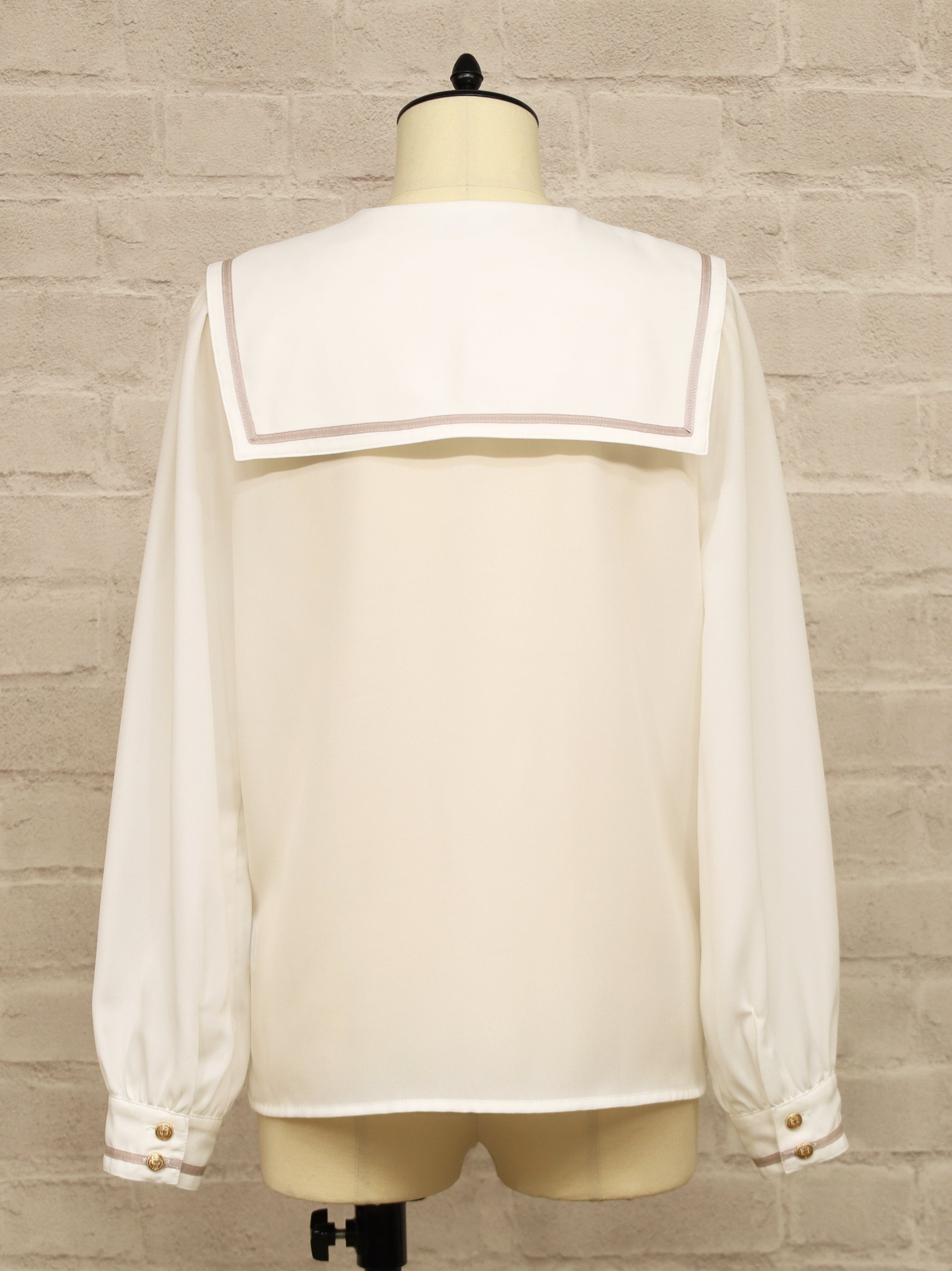 maco＊セーラーブラウス　ホワイト セーラーブラウス（ブルー） ARCSL-1017-09 | 原宿発の制服ブランド