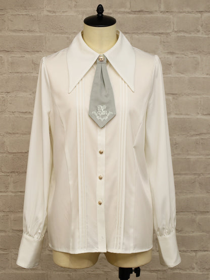 Stately Emblem シャツブラウス グレー（Gray） FREE ｜Amavel（アマベル）公式サイト