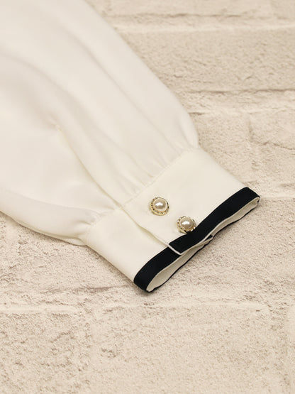 Petite Grâce ダブルカラーブラウス ｜Amavel（アマベル）公式サイト