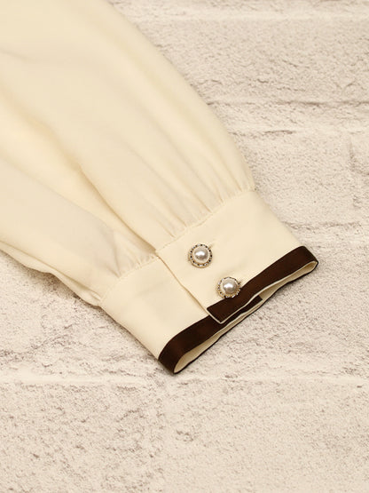 Petite Grâce ダブルカラーブラウス ｜Amavel（アマベル）公式サイト