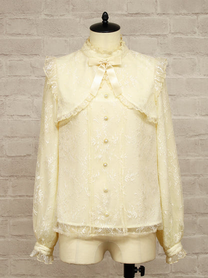 Light Blossom デコルテオープンブラウス ベージュ（Beige） FREE ｜Amavel（アマベル）公式サイト