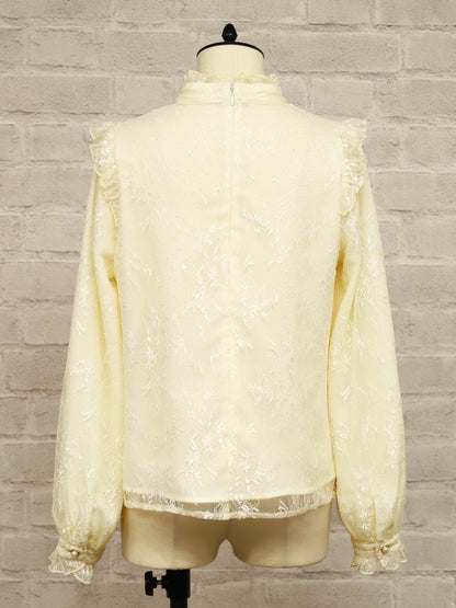 Light Blossom デコルテオープンブラウス ｜Amavel（アマベル）公式サイト