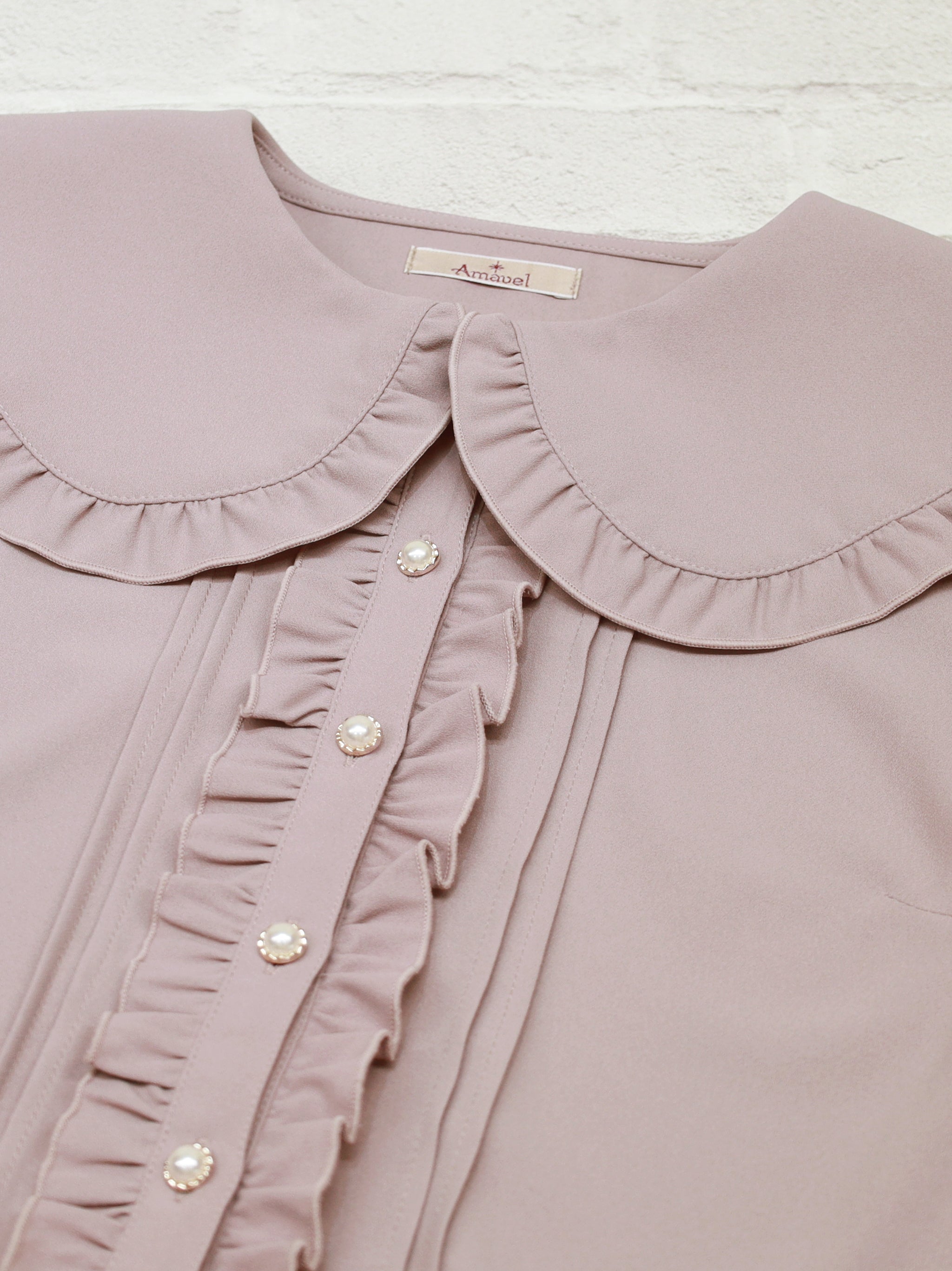 ドットチュールブラウス ｜Amavel（アマベル）公式サイト