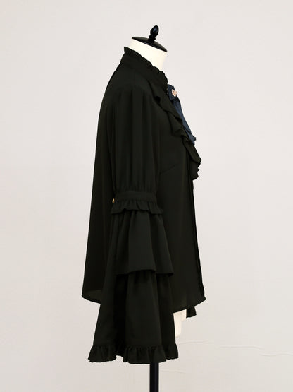 Antique Claspフリルブラウス ｜Amavel（アマベル）公式サイト