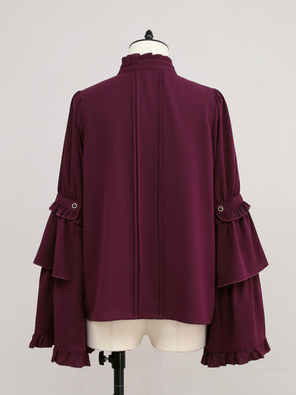 Antique Claspフリルブラウス ｜Amavel（アマベル）公式サイト