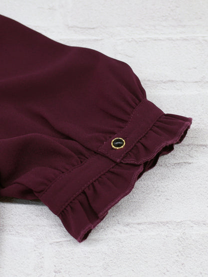 Antique Claspフリルブラウス ｜Amavel（アマベル）公式サイト