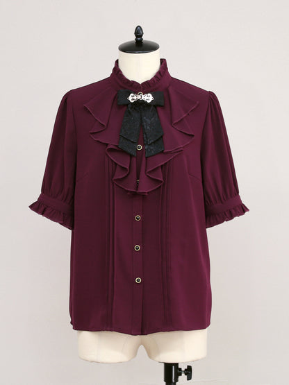 Antique Claspフリルブラウス ｜Amavel（アマベル）公式サイト