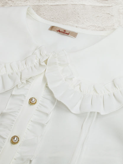 ホイップフリルブラウス ｜Amavel（アマベル）公式サイト