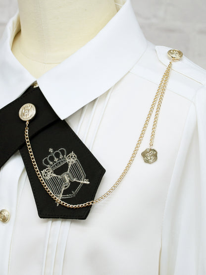 Royal Emblem クロスタイブラウス ｜Amavel（アマベル）公式サイト