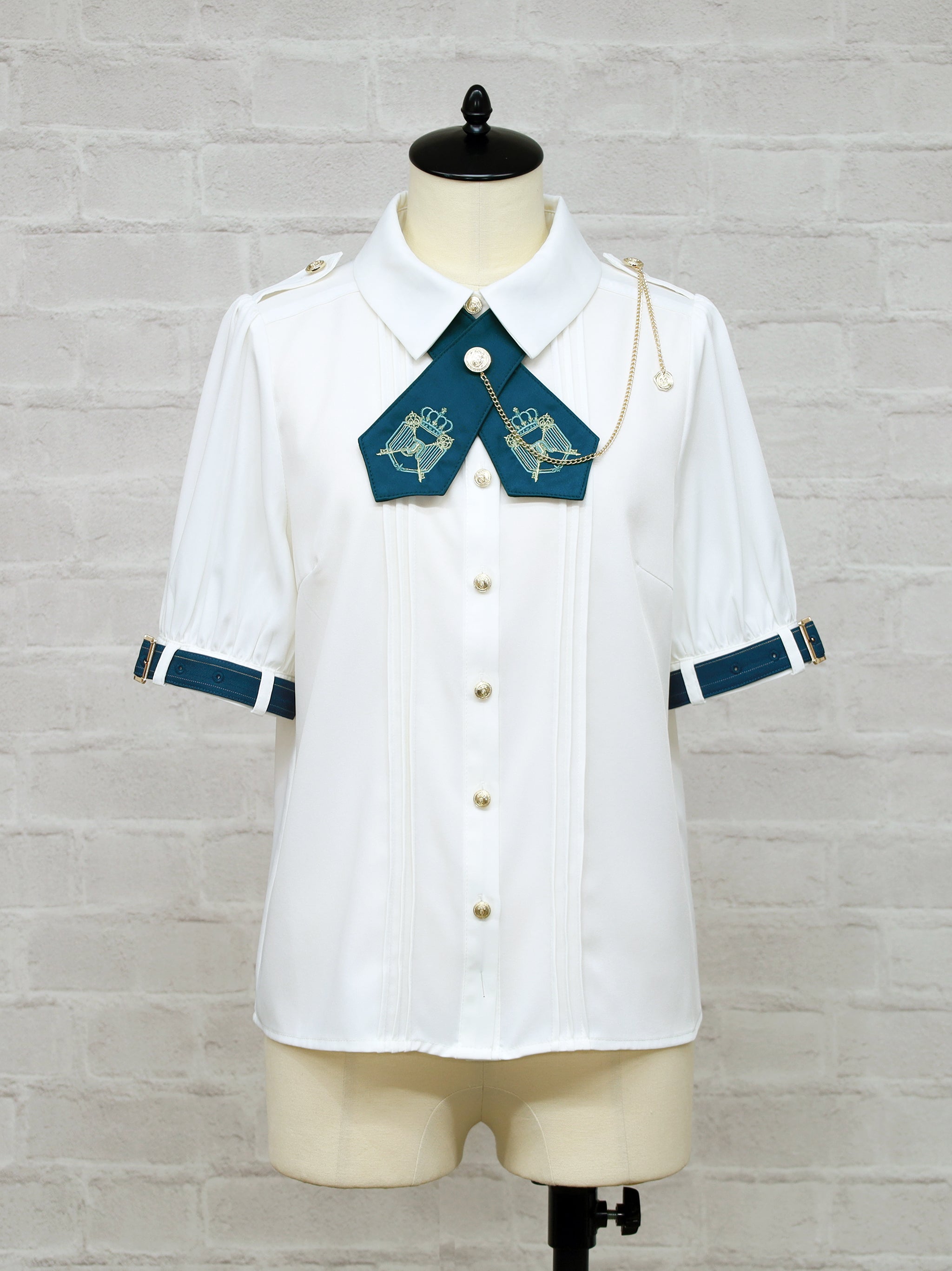 Royal Emblem クロスタイブラウス グリーン（Green） FREE ｜Amavel（アマベル）公式サイト