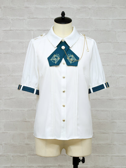 Royal Emblem クロスタイブラウス グリーン（Green） FREE ｜Amavel（アマベル）公式サイト