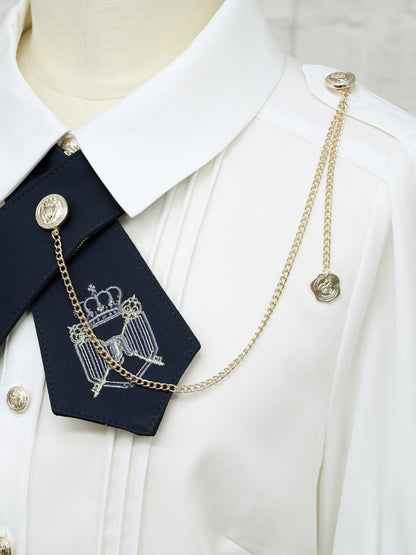 Royal Emblem クロスタイブラウス ｜Amavel（アマベル）公式サイト