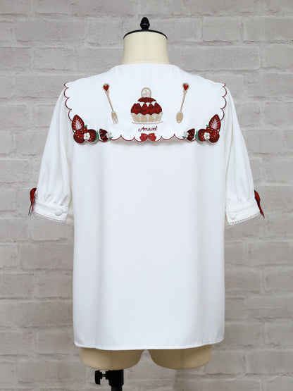 Berry Pâtisserie ブラウス ｜Amavel（アマベル）公式サイト