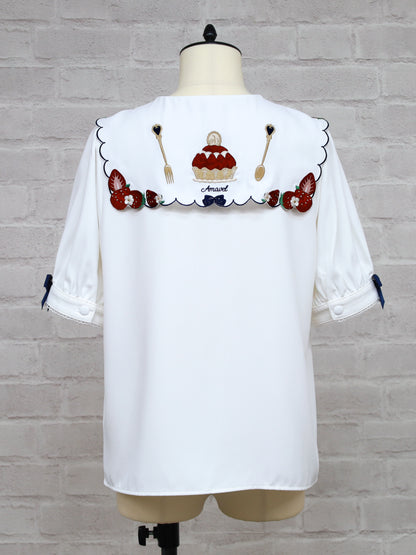 Berry Pâtisserie ブラウス ｜Amavel（アマベル）公式サイト