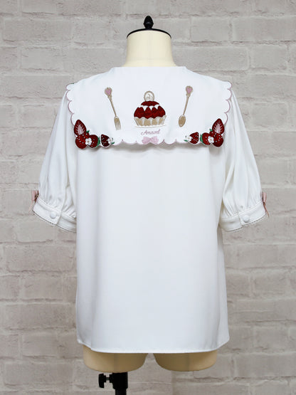 Berry Pâtisserie ブラウス ｜Amavel（アマベル）公式サイト