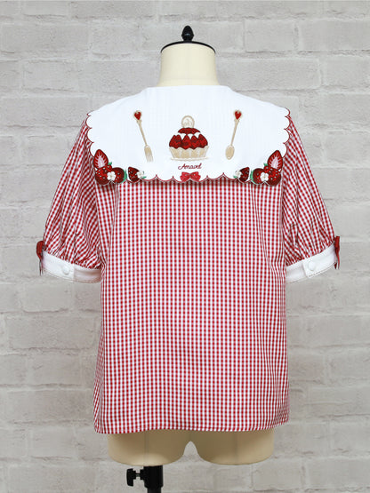 Berry Pâtisserie ブラウス ｜Amavel（アマベル）公式サイト