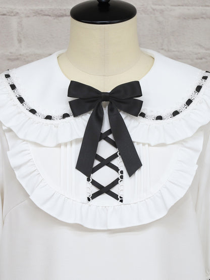 Chērie Lace レースアップブラウス ｜Amavel（アマベル）公式サイト