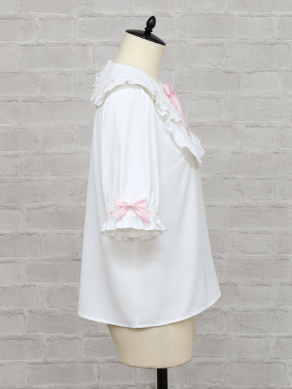 Chērie Lace レースアップブラウス ｜Amavel（アマベル）公式サイト