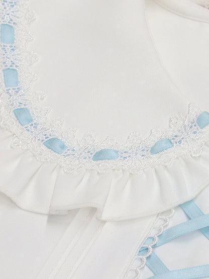 Chērie Lace レースアップブラウス ｜Amavel（アマベル）公式サイト