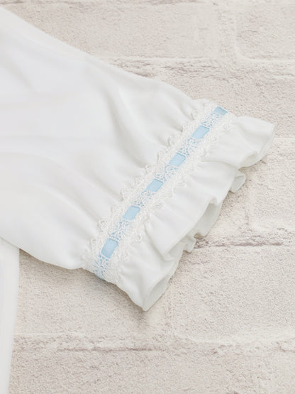 Chērie Lace レースアップブラウス ｜Amavel（アマベル）公式サイト