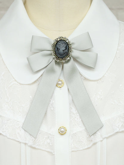 Classical Doll カメオリボンブラウス ｜Amavel（アマベル）公式サイト