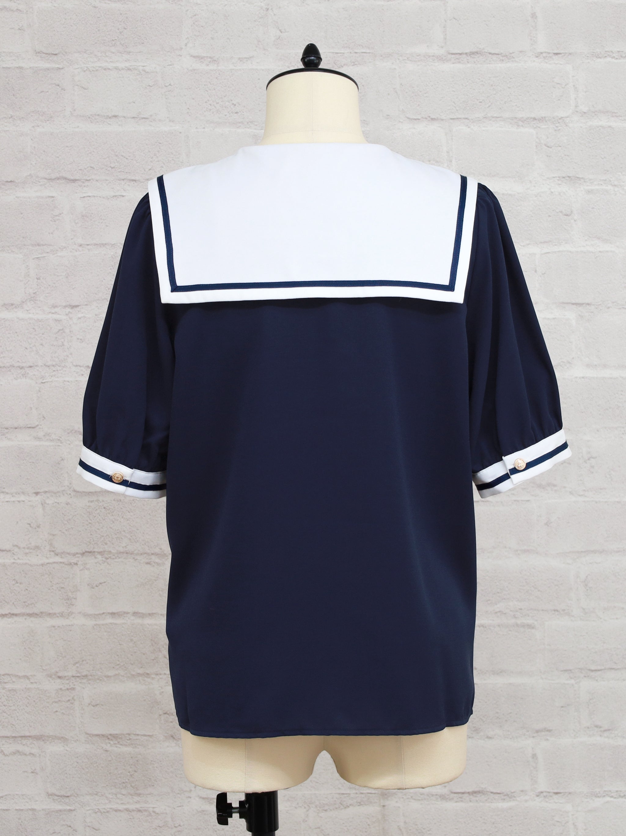 Marchen Marine 半袖セーラーブラウス ｜Amavel（アマベル）公式サイト