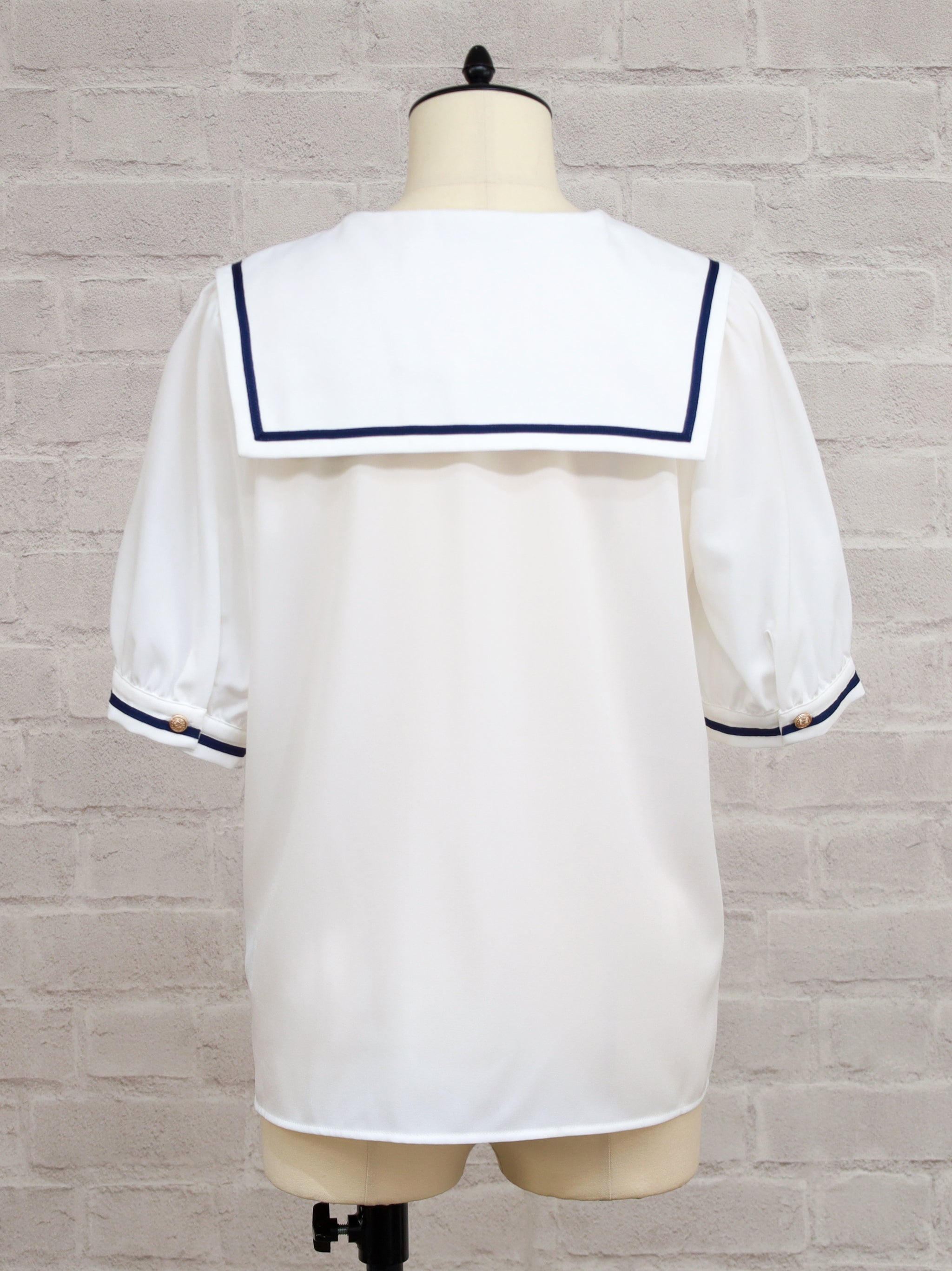 Marchen Marine 半袖セーラーブラウス ｜Amavel（アマベル）公式サイト