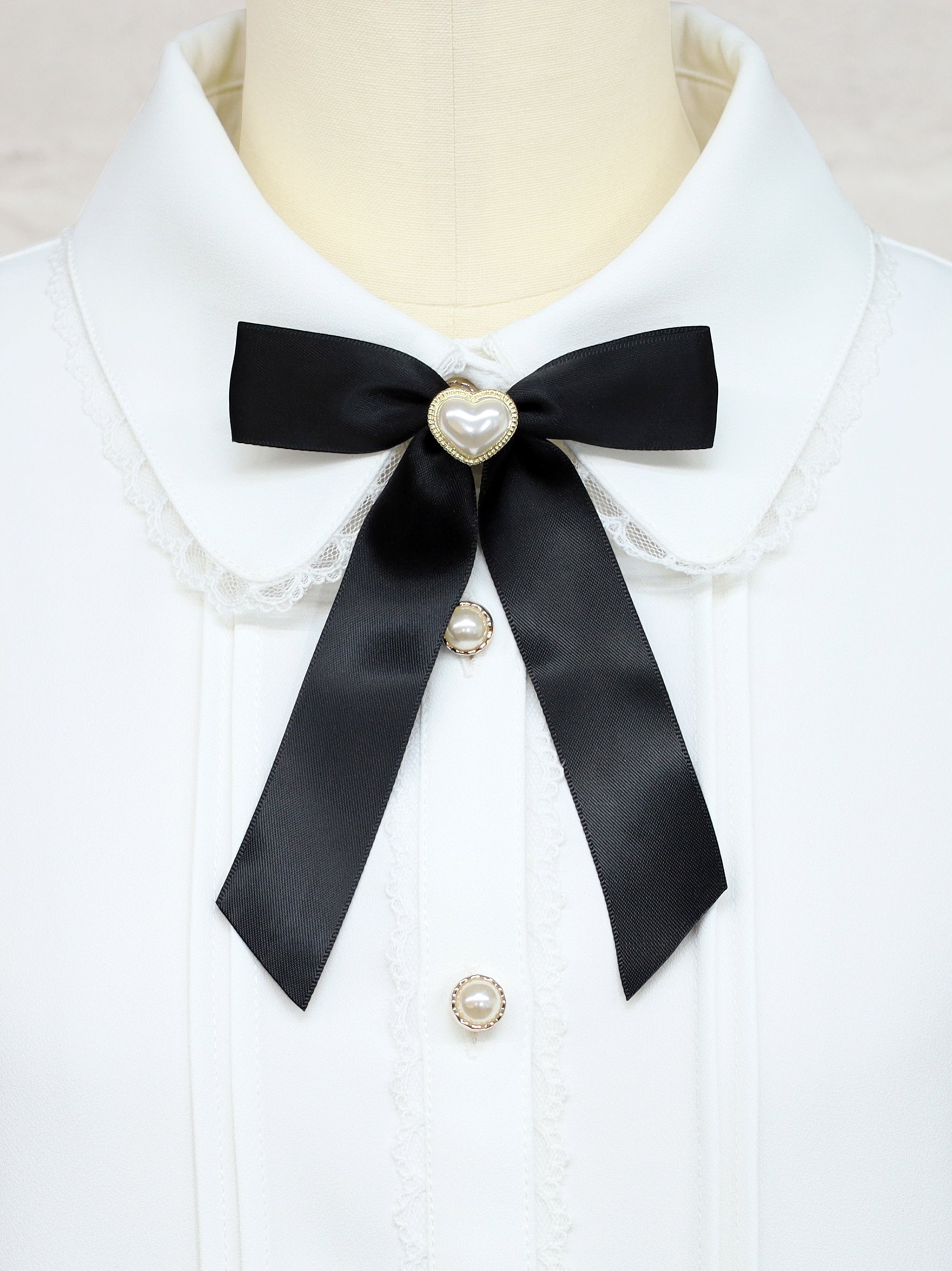 Girly Ribbon シャツブラウス