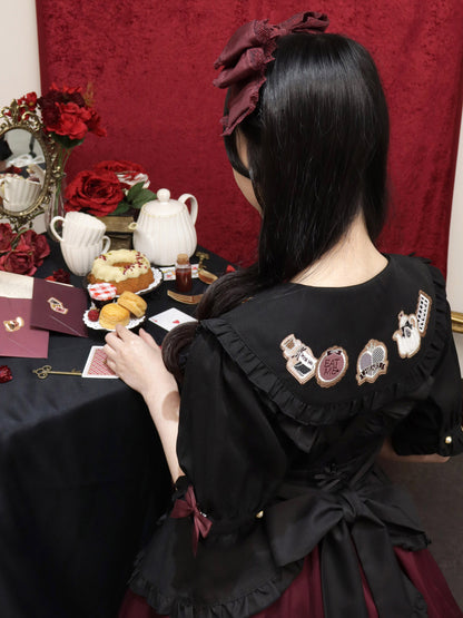 【メンバーズセール対象】Märchen TeaParty ブラウス ブラック（Black） FREE ｜Amavel（アマベル）公式サイト