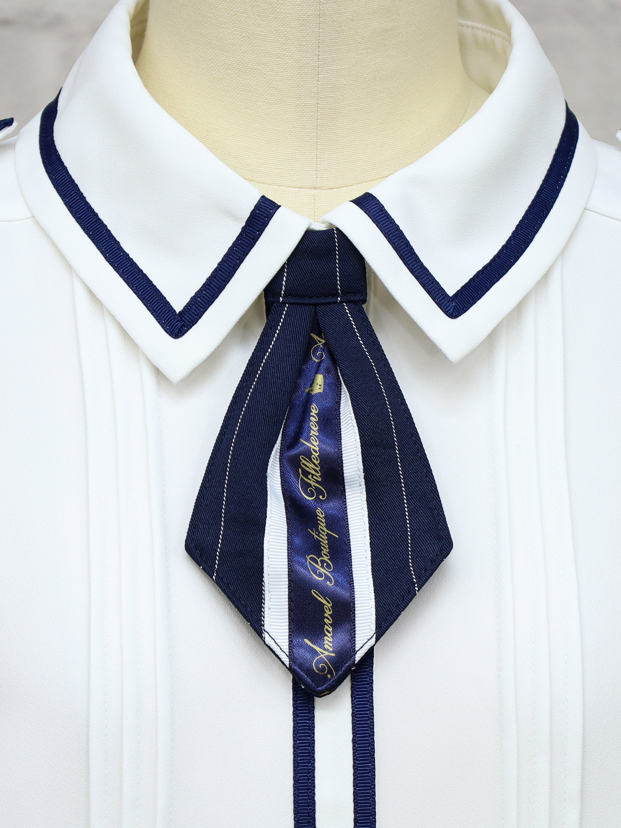 Message Ribbon ネクタイブラウス ｜Amavel（アマベル）公式サイト