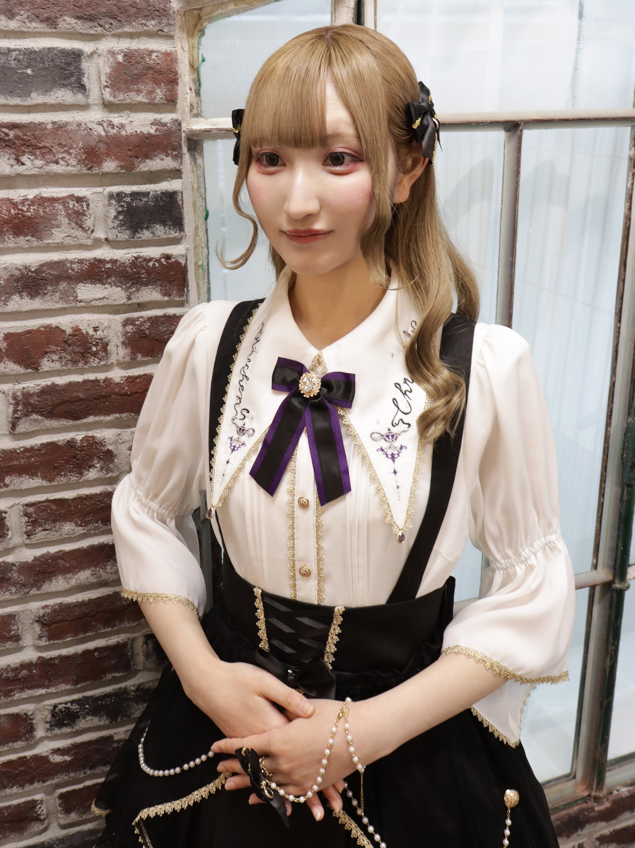 Arabian Night ベルスリーブブラウス アイボリー（Ivory） FREE ｜Amavel（アマベル）公式サイト