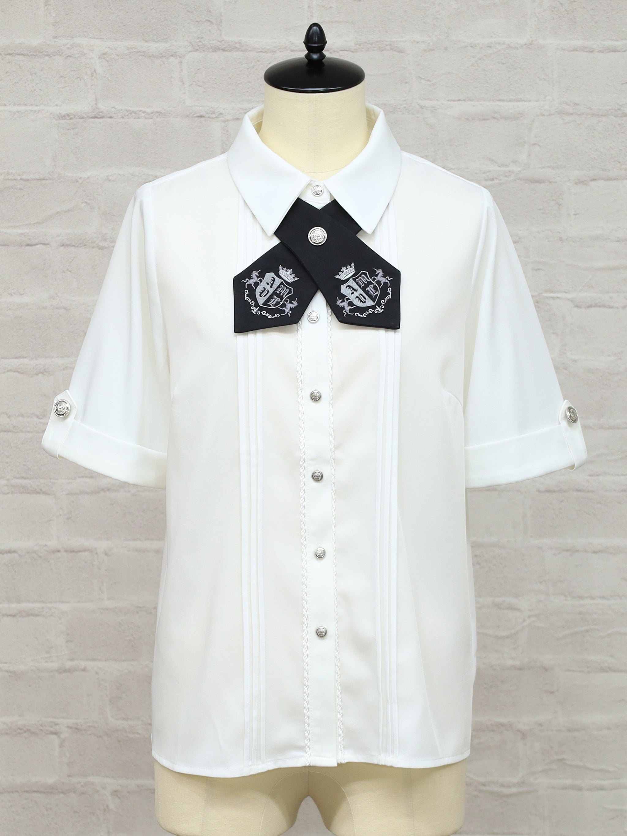 Royal Emblem クロスタイブラウス ブラック（Black） FREE ｜Amavel（アマベル）公式サイト