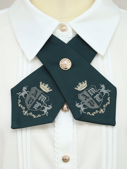 Royal Emblem クロスタイブラウス ｜Amavel（アマベル）公式サイト