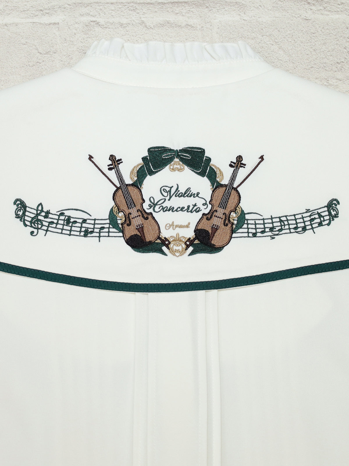 Violin Concerto 付け衿ブラウス