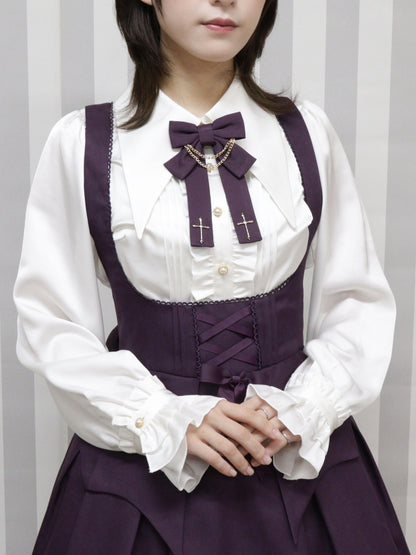 Vampire Lady フリルブラウス パープル（Purple） FREE ｜Amavel（アマベル）公式サイト