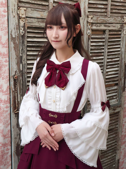 Château Minette 姫袖ブラウス ボルドー（Bordeaux） FREE ｜Amavel（アマベル）公式サイト